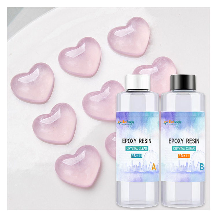 Wholesale Crystal Epoxy Resin Hardener Adhesives Dome Stickers Epoxy Resin Liquid Clear UV Resistance Doming Resin