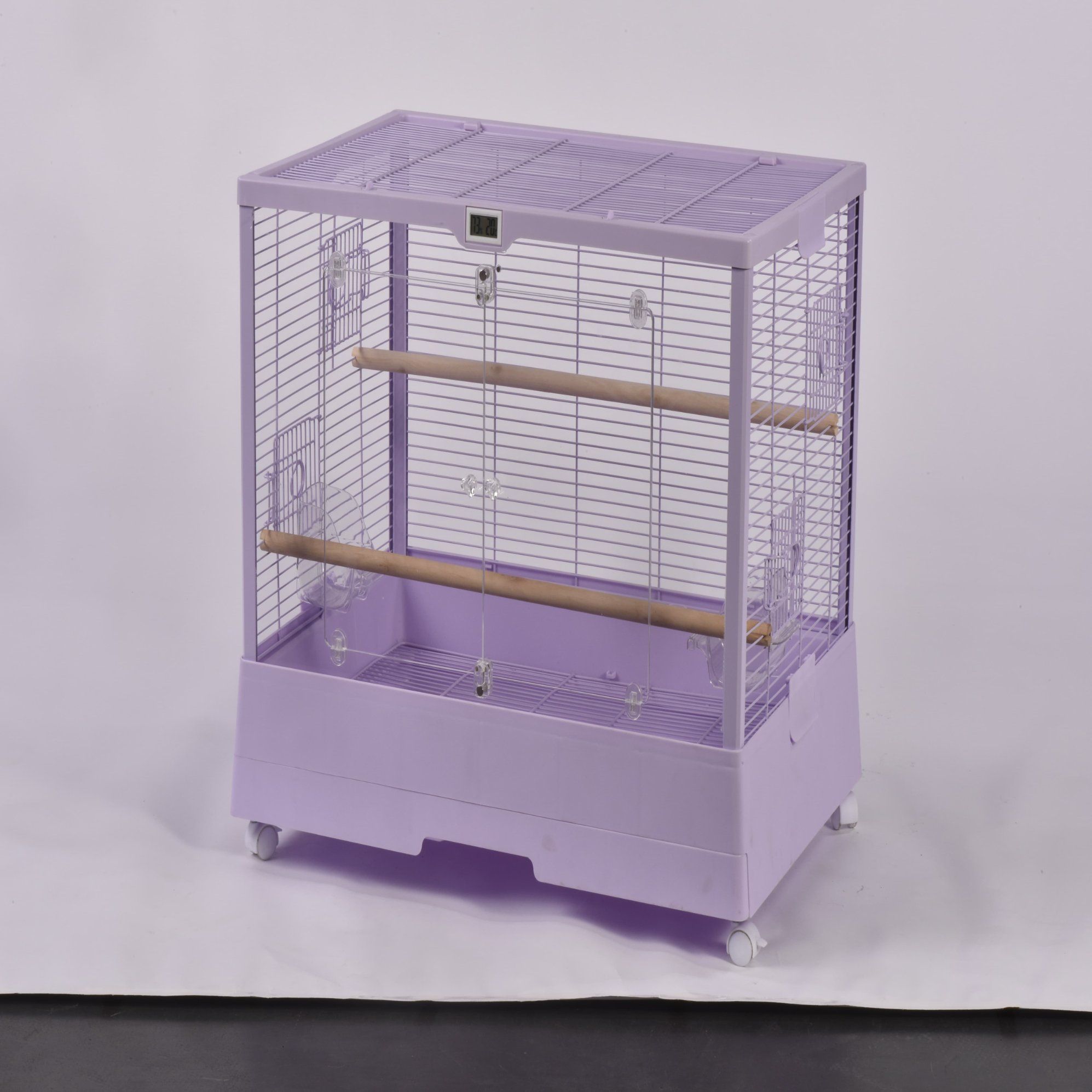 Parrot Bird Finch Canary Aviary Cage Wire Breeding Bird Cage with Stand