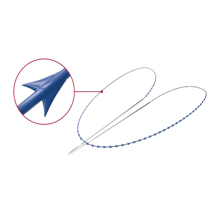 Factory-Priced Polydioxanone Silk Lifting Twin & Double Needle Thread 50mm Sterile Material From Pdo