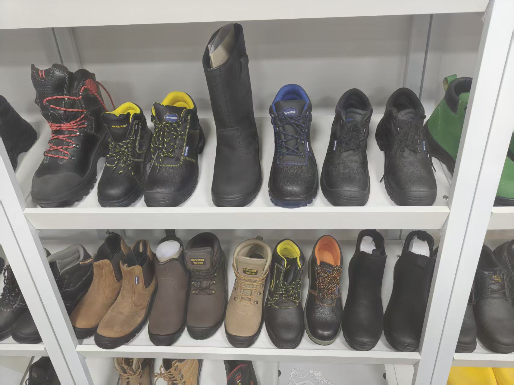 Safetree CE En Safety Boots PU Work Shoes High Quality Cheap