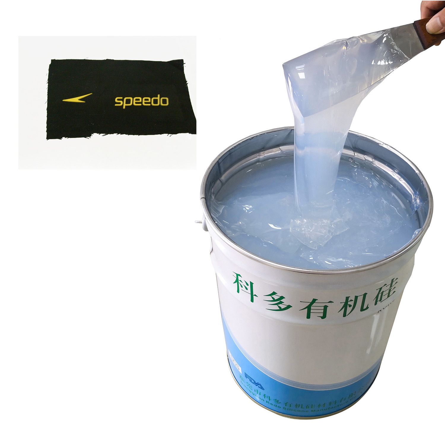Factory Wholesale Liquid Silicone Gel for Textile Screen Printing Molding Material