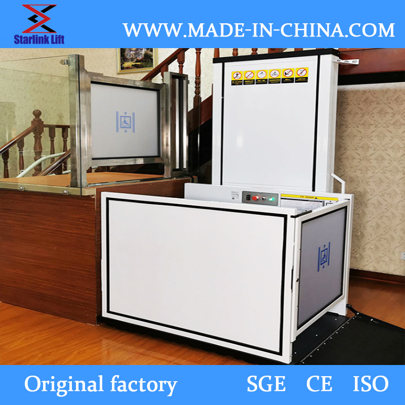 2024 New Designed Home Hydraulic Lift Wheelchair Lift Vertical Platform Lift