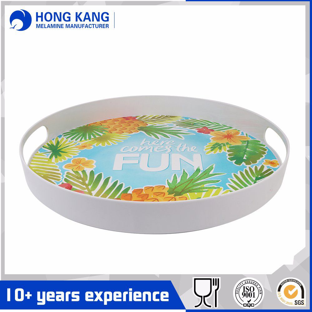 Wholesale Fancy Melamine Serving Trays