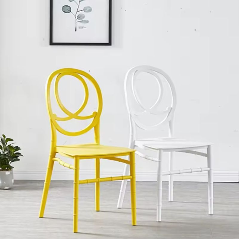Outdoor Home Use White Plastic Wedding Banquet Event Rental Dining Hotel Restaurant PP Chair
