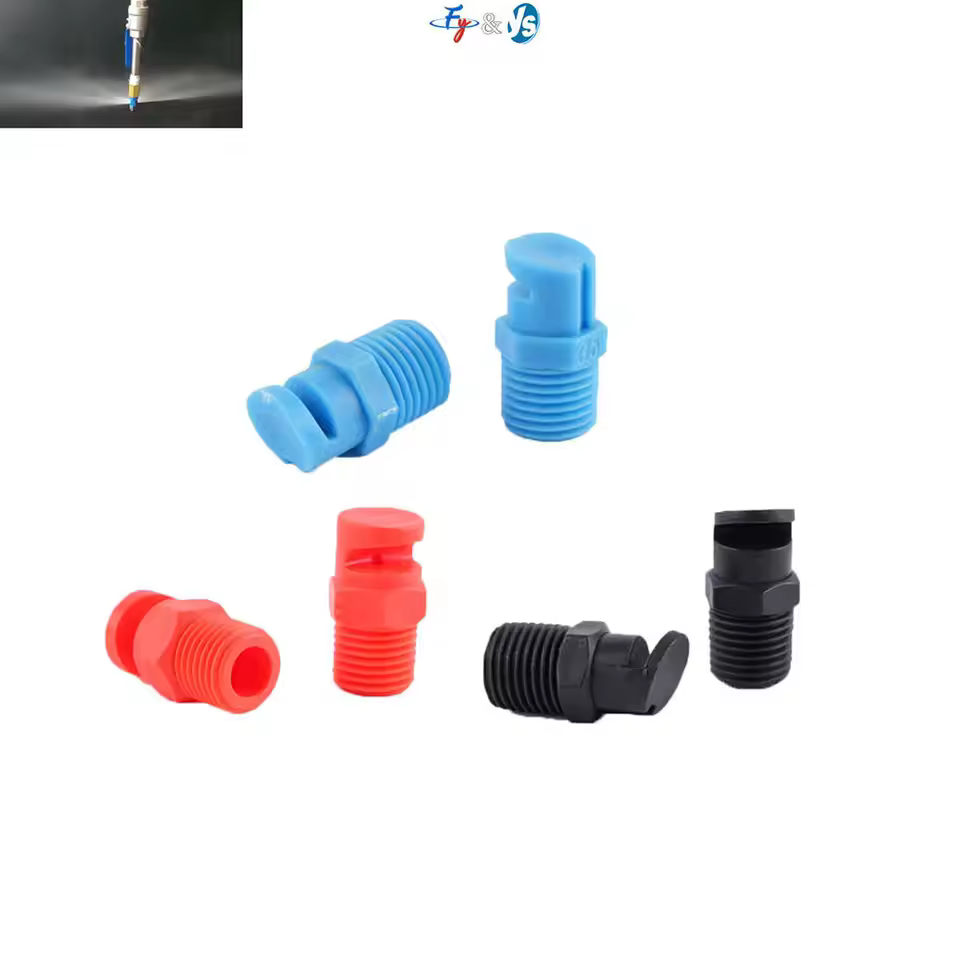 Pp Plastic Wide-angle Flat Fan Nozzle 120° Spray Industrial Cleaning & Agricultural Watering Bulk Irrigation Nozzles