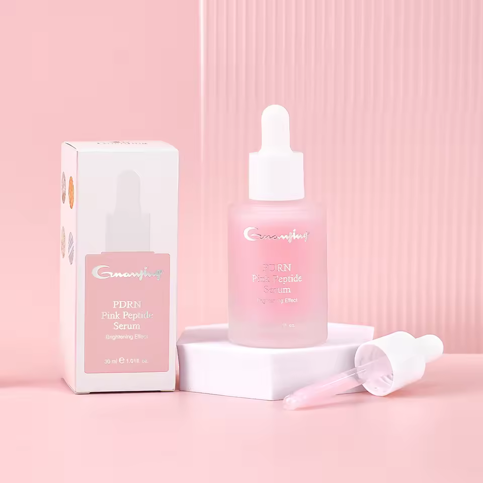 Pdrn Pink Peptide Face Serum With Niacinamide Enhanced Skin Elasticity Brightening Deep Hydration Skin Serum Facial 30ml Bulk