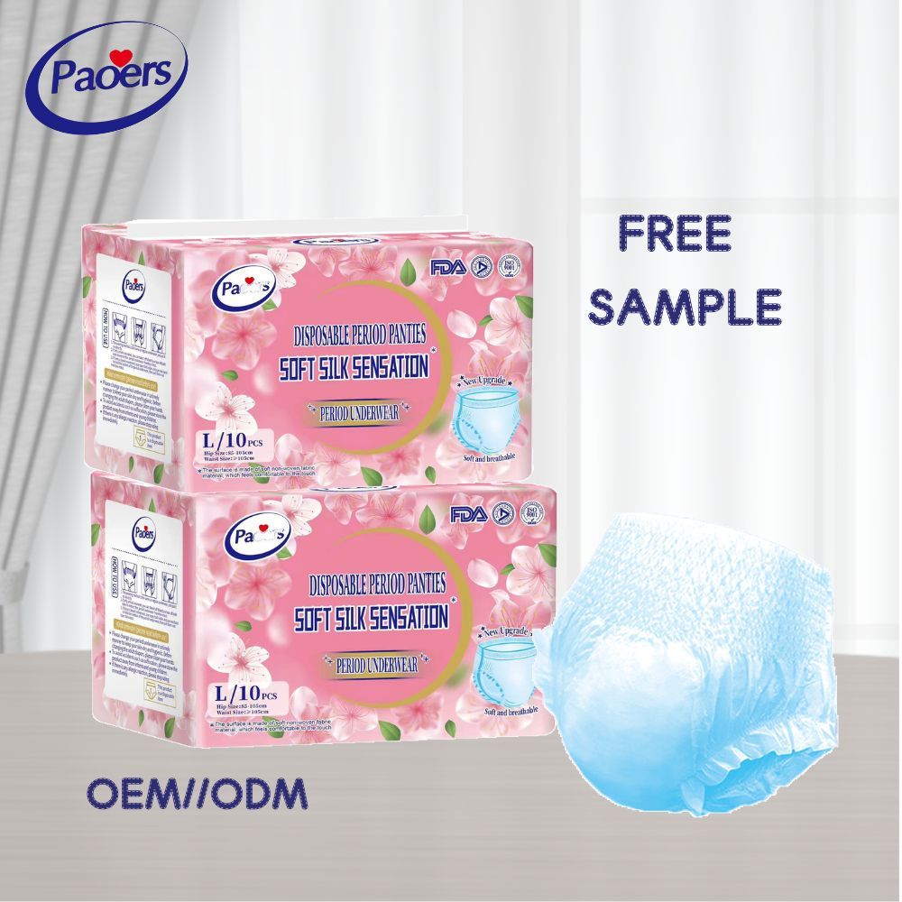 Factory Wholesale OEM Female Friendly Period Panties Woman Period Pants Sanitary Napkin Pants