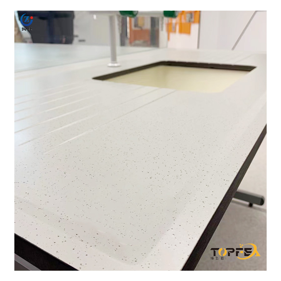 Easily Cleaned Ceramic Lab Bench Table Top
