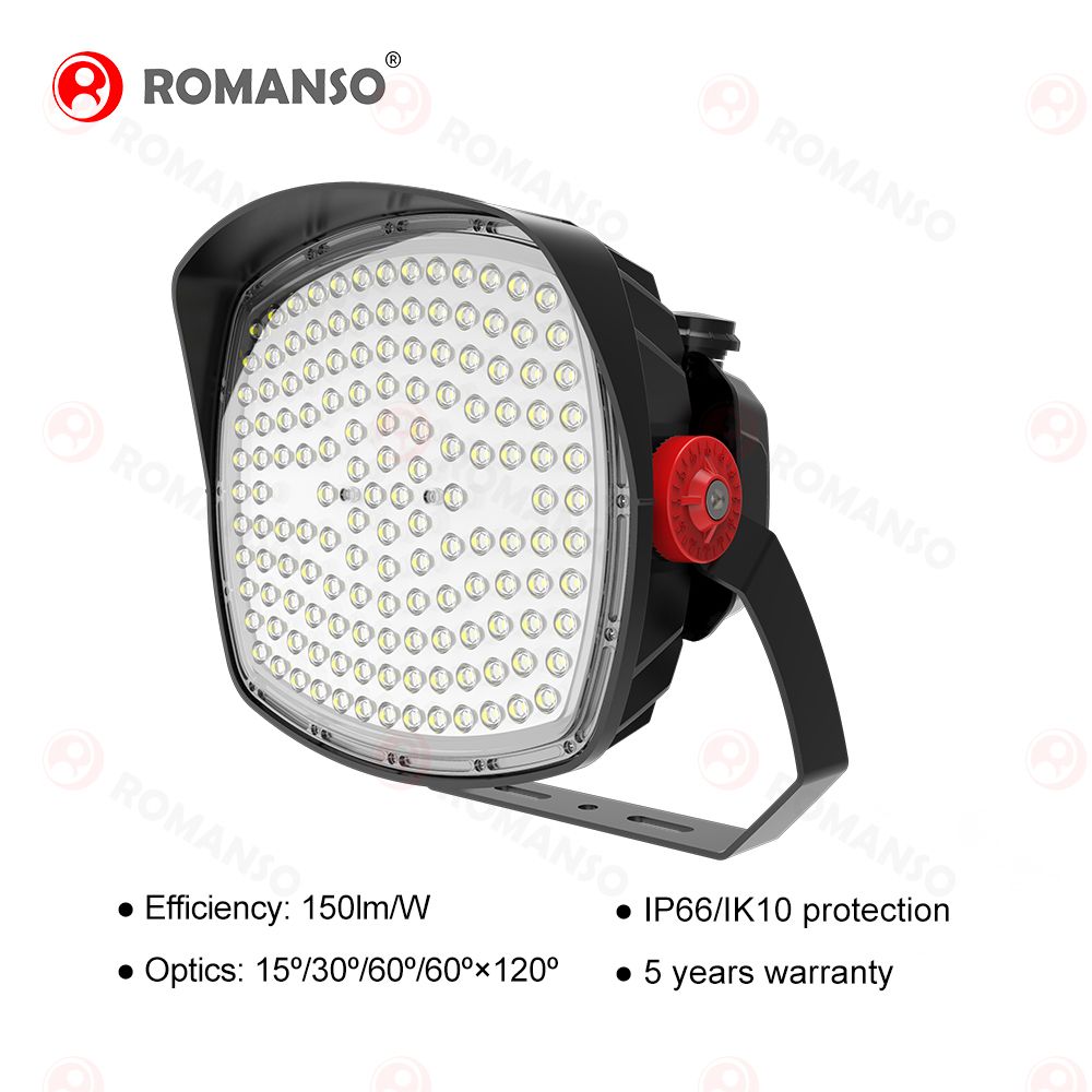 Romanso IP65 Waterproof Outdoor LED Court Flood Lighting