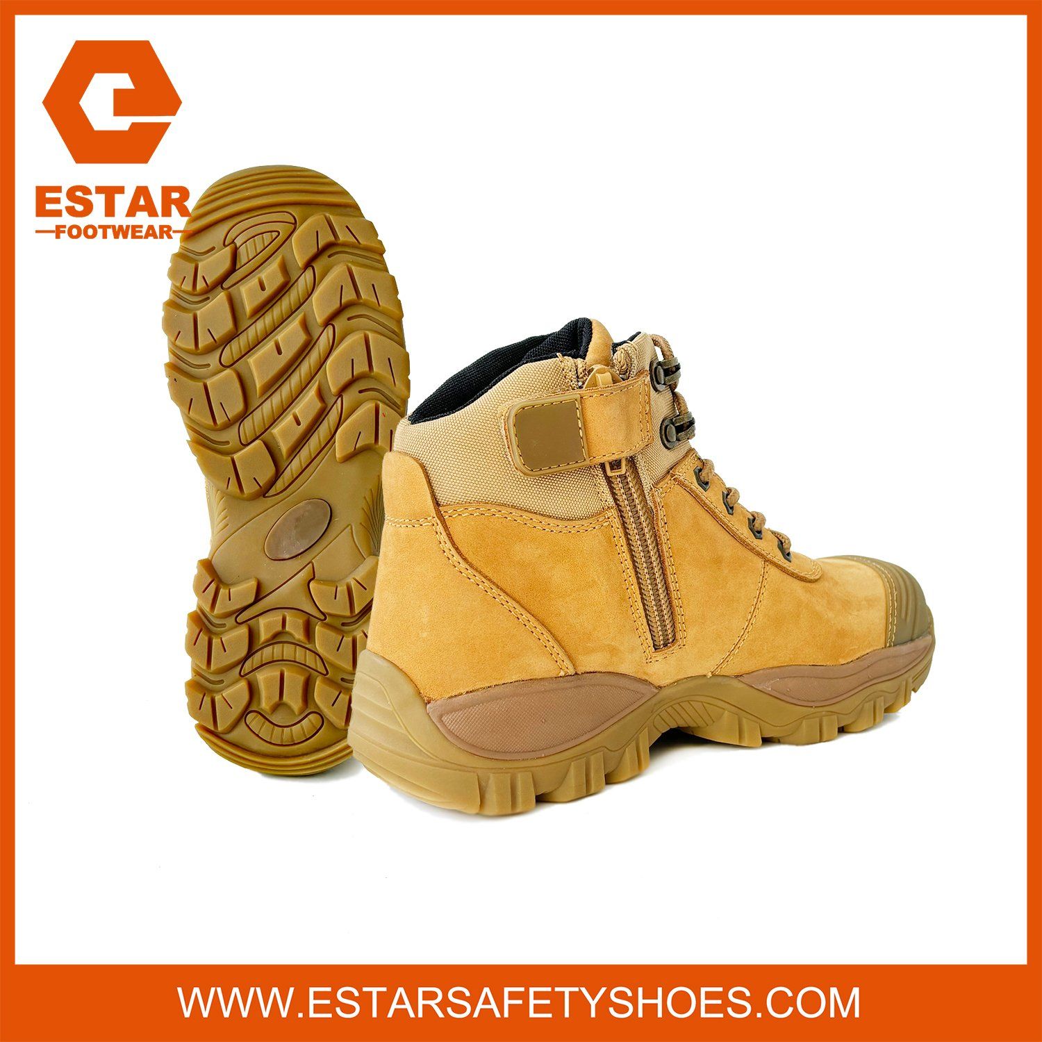 Convenient Zip Release with Fast Flexible Tab Stopping Zip Rattle Winter Safety Boots