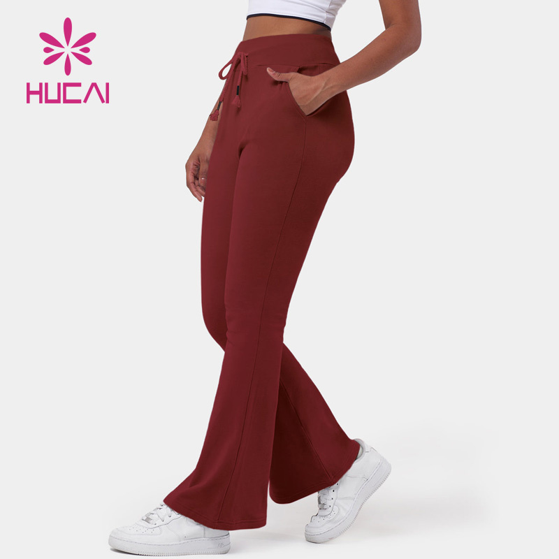 OEM Women High Quality Loose Bell Bottoms Joggers