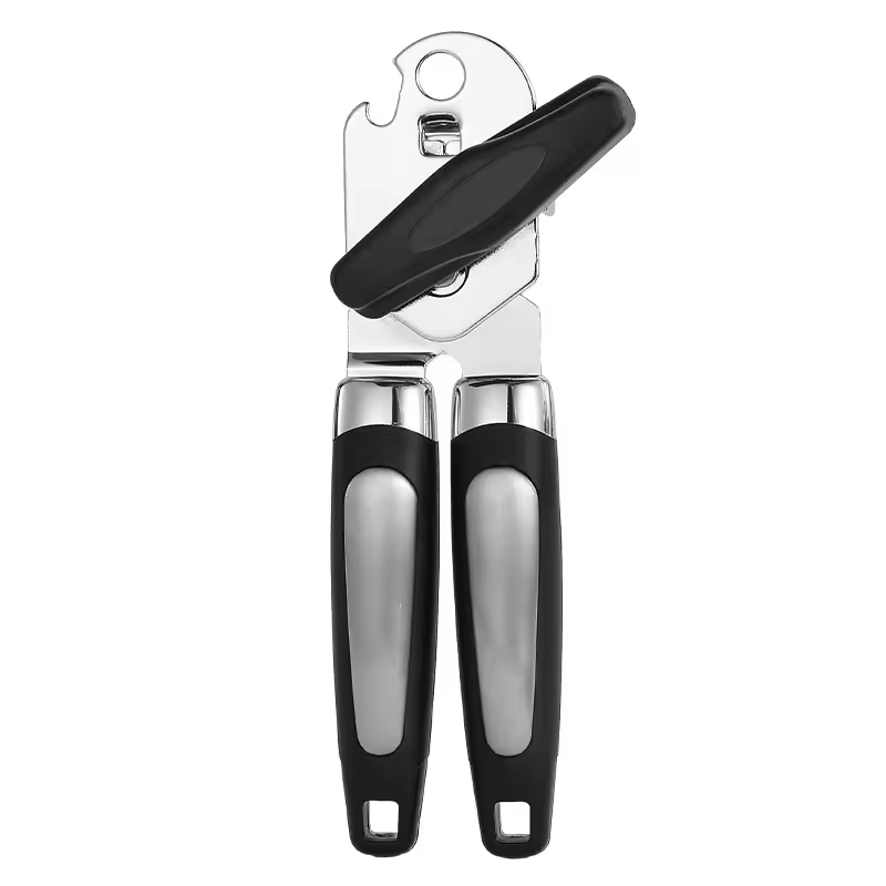 Mingxiang 3-in-1 Multi-function Manual Can Opener Smooth Edge Carbon Steel Beer Bottle Jar Tin Opener Premium Openers