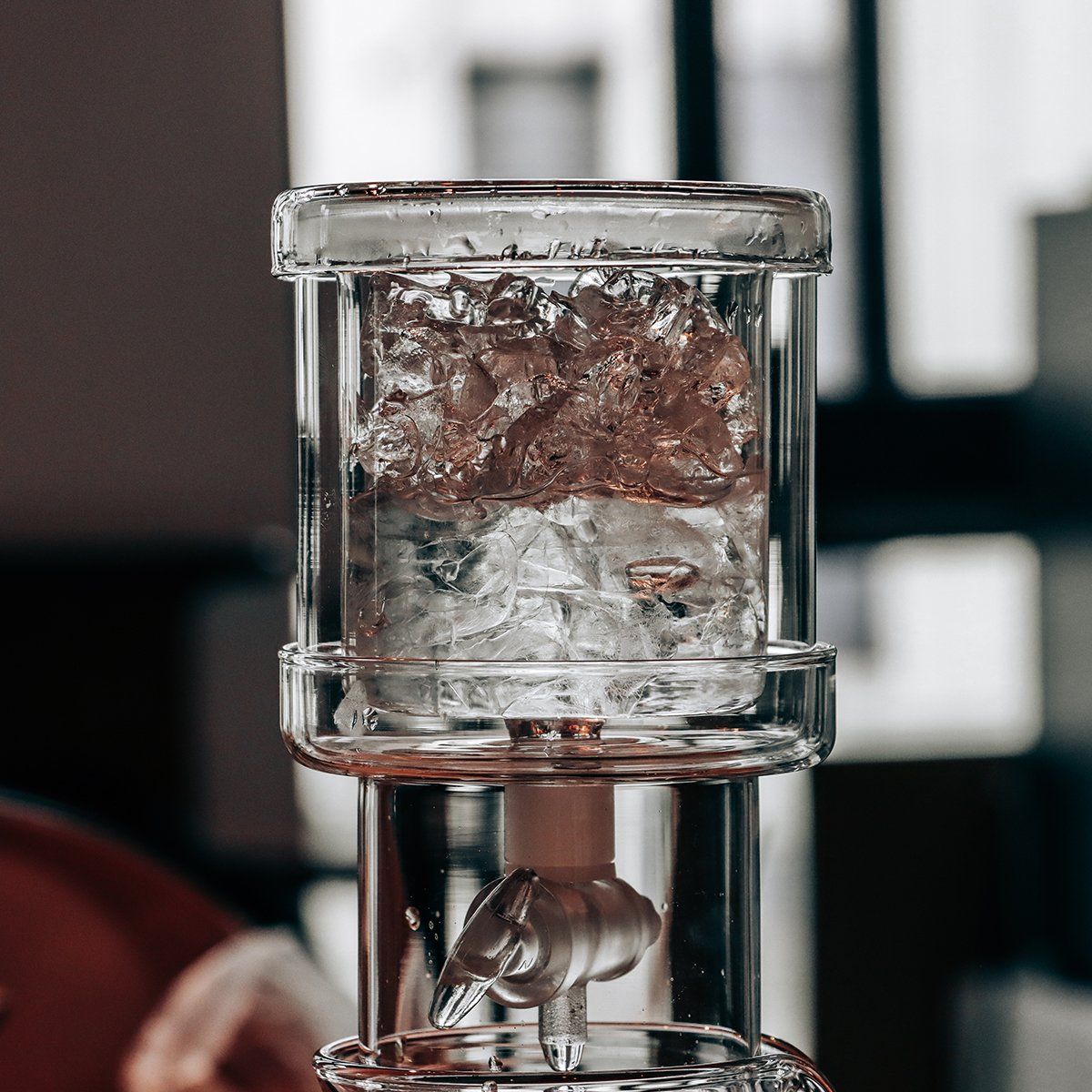 Cold Drip Brew Coffee Maker with Tower Base Stand Color Optional