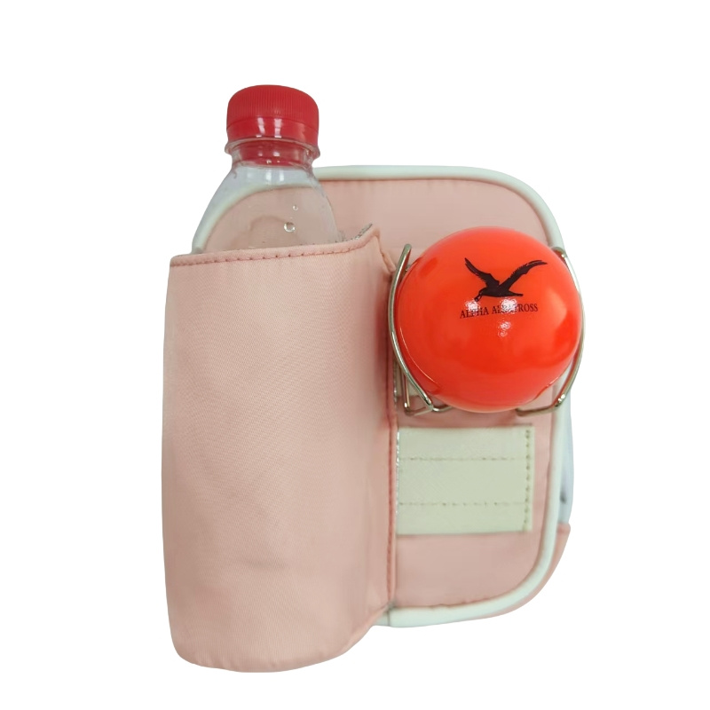 Factory Price Park Golf Bag Golf Ball Pocket with 2PCS Ball Clamp Golf Accessory Pouch Bag