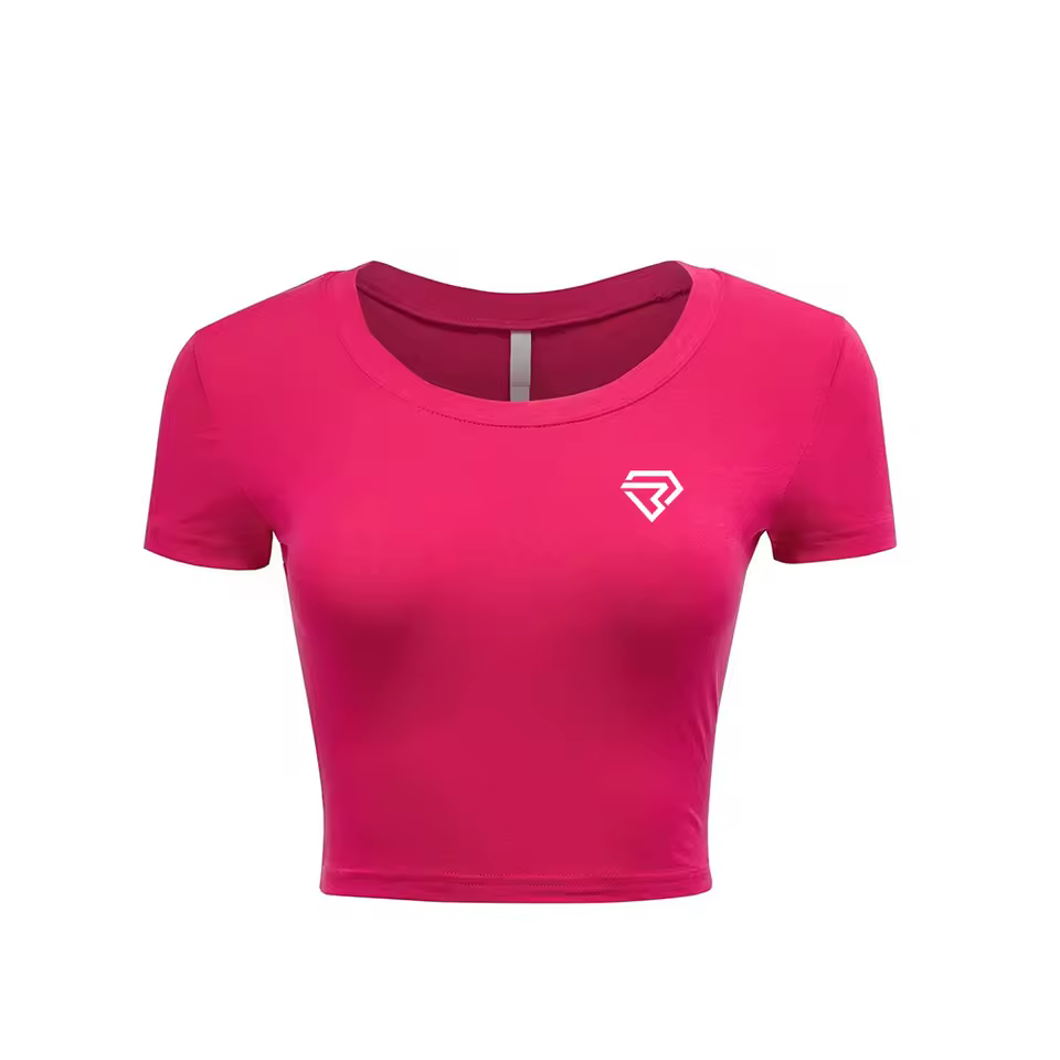 Hot Selling Pattern Crop Top T-shirt Cut Out Sexy Short Sleeve Crop Tops For Women 2024 In Wholesale Price Tee Shirt