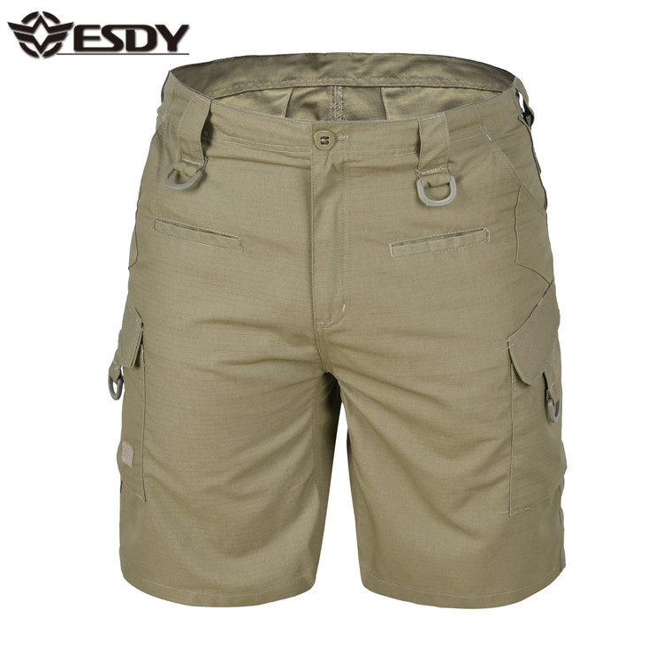 Esdy Outdoor Men Short Trousers Cargo Mountaineering Hunting Tactical Short Pants