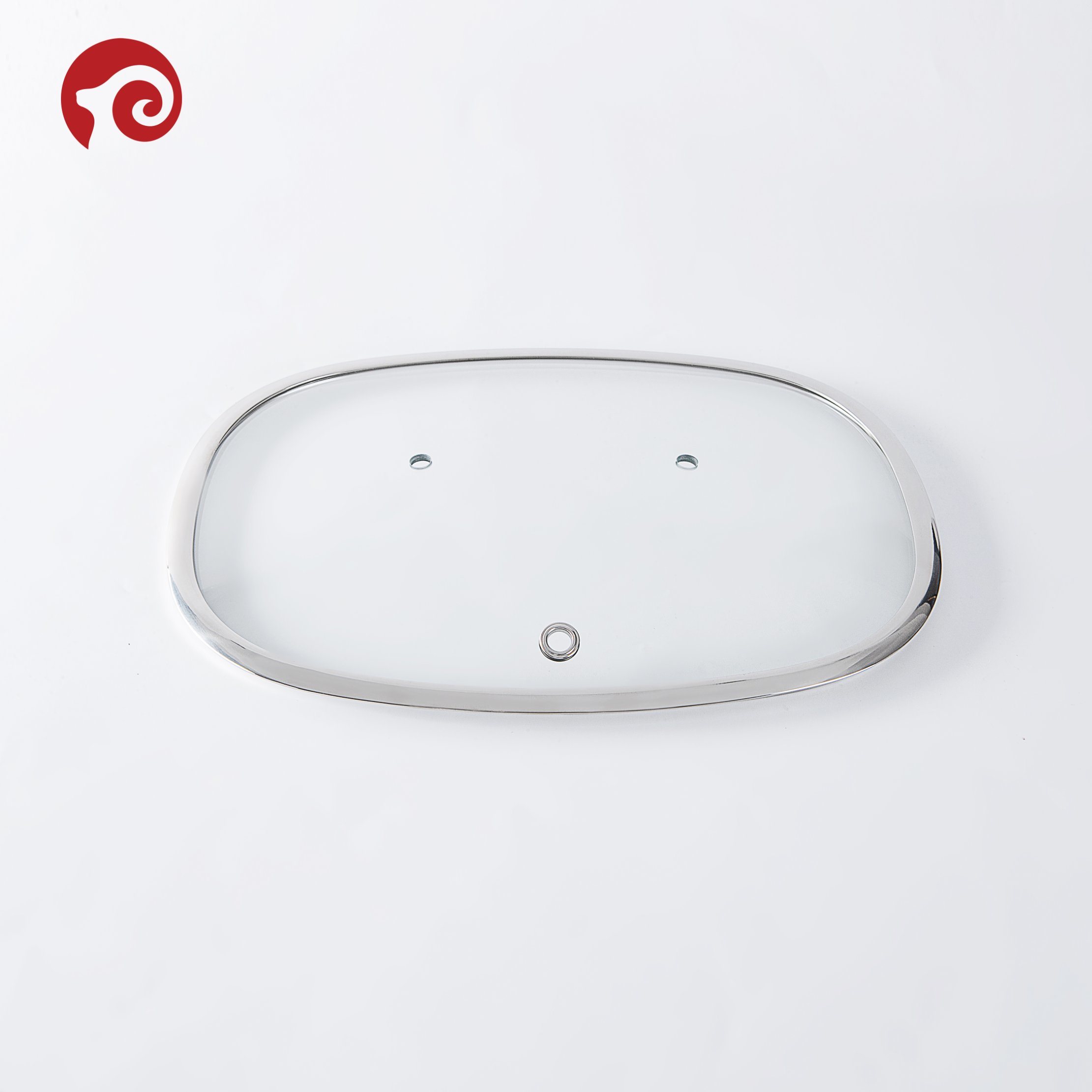 New Arrival Wholesale Glass Pot Cover T Type Rectangular Glass Lid for Wok Pot Cookware Parts