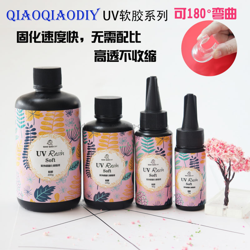 Template UV Resin Soft-Ccrafts Soft UV Resin