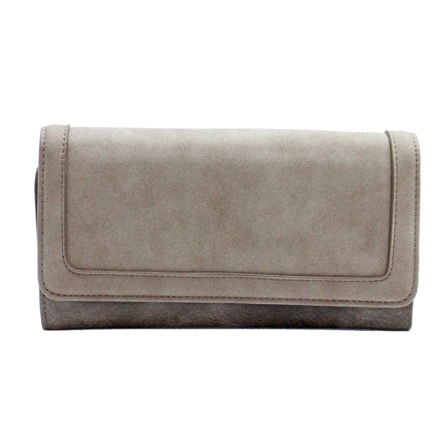 OEM Handmade Flap Clutch Bag Leather Wallet Women