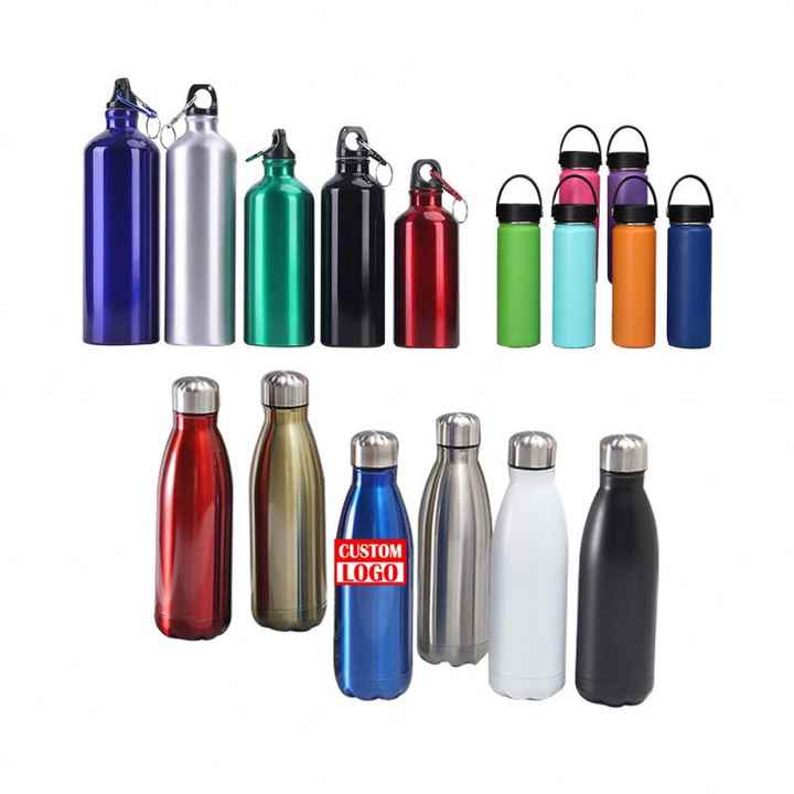 Low MOQ 750ml Stainless Steel Water Bottle Different Colors