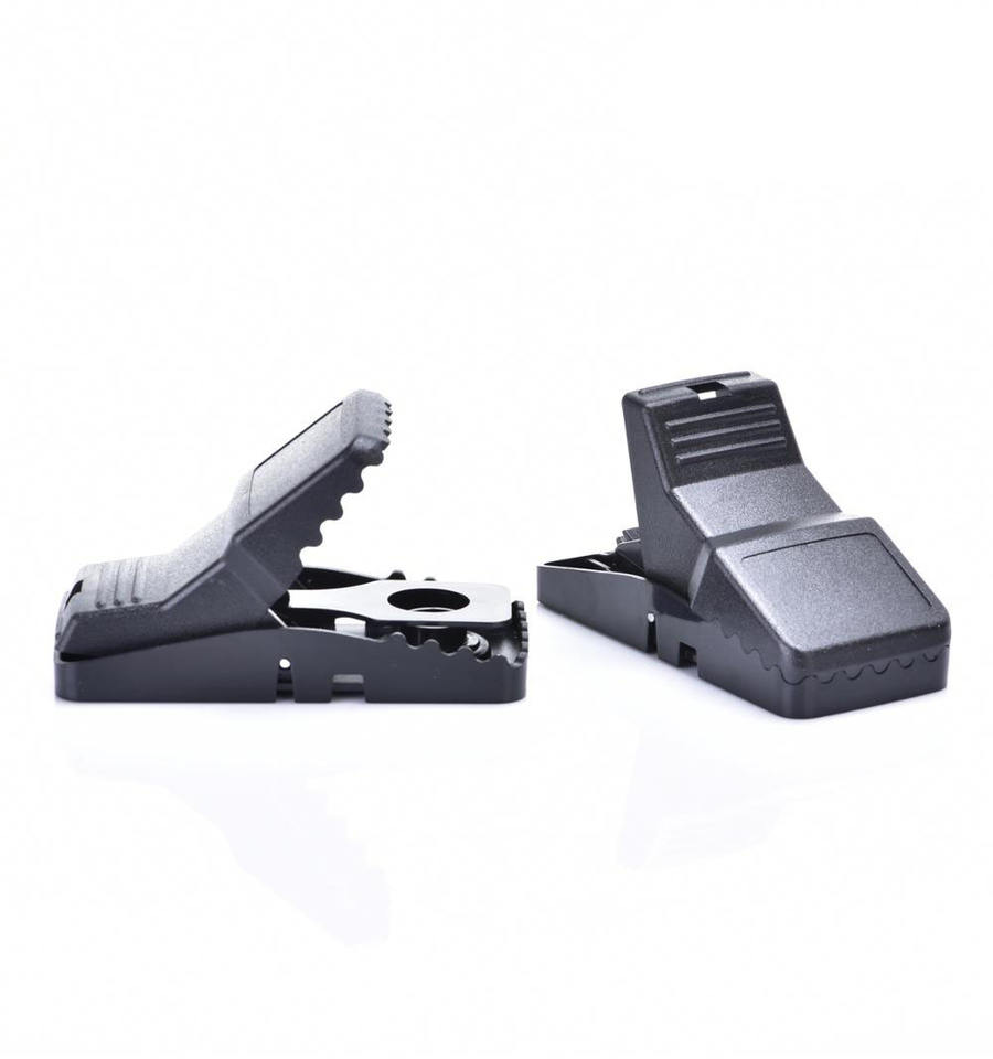 Home Factory Direct Supply Of Solid State Black Plastic Instant Kill Mice & Rats Control Traps