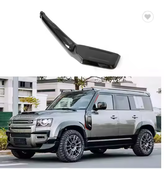 Snorkel Kit Wading Pipe For 2020 Defender 110 Gloss Black New