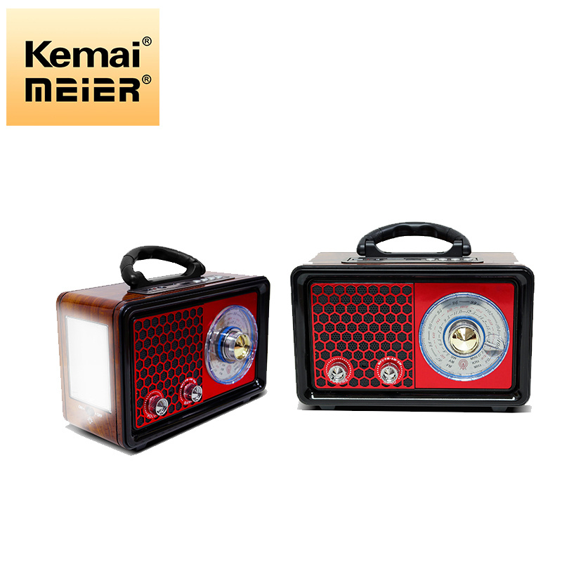 Rechargeable Classical Bass Am FM Sw Shortwave Multiband Transistor Wooden Old Antique Home Radio