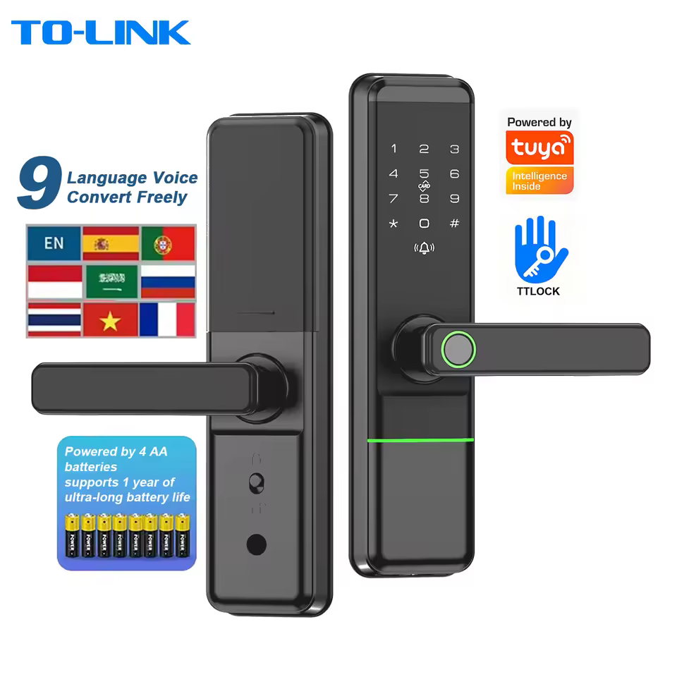 Anti Theft Main Door Handle With Lock Different Type 2025 Smart Door Lock High Quality