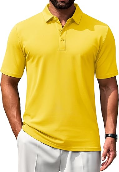 Cotton T Men's Polo Shirt-12PCS OEM Perfect for Everyday Use