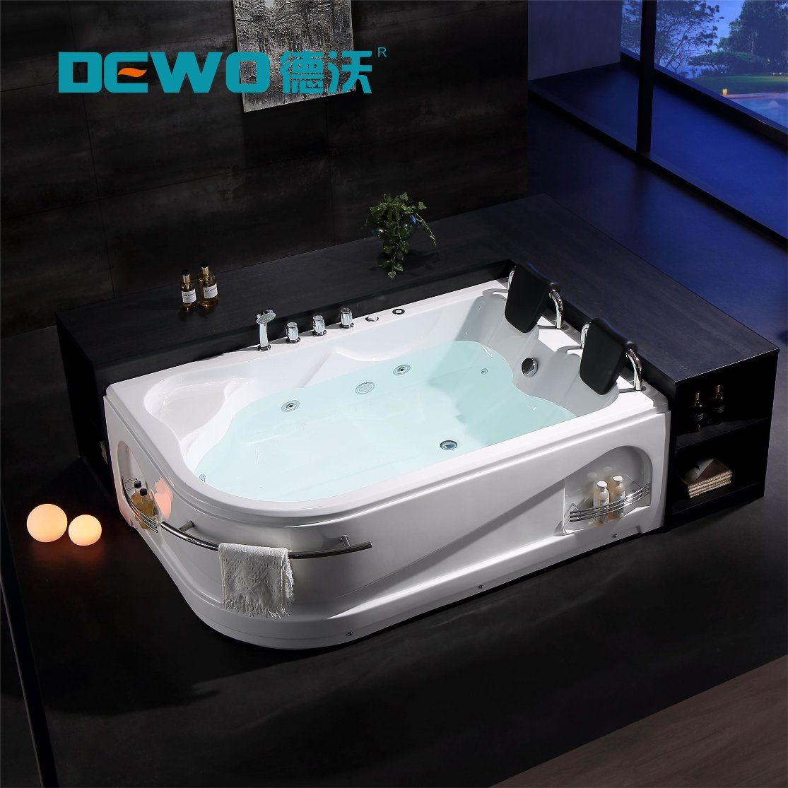 Dewo 20years Attractive Ergonomical Designed with Stainless Steel Towel Rack (LL730)