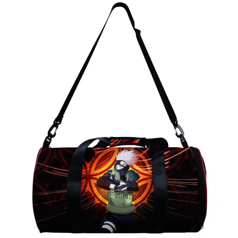 Wholesale New Design Japanese Anime 3d Printed Travel Bags Factory Direct Deliver Outdoor Sports Rainproof Travel Duffel Bag