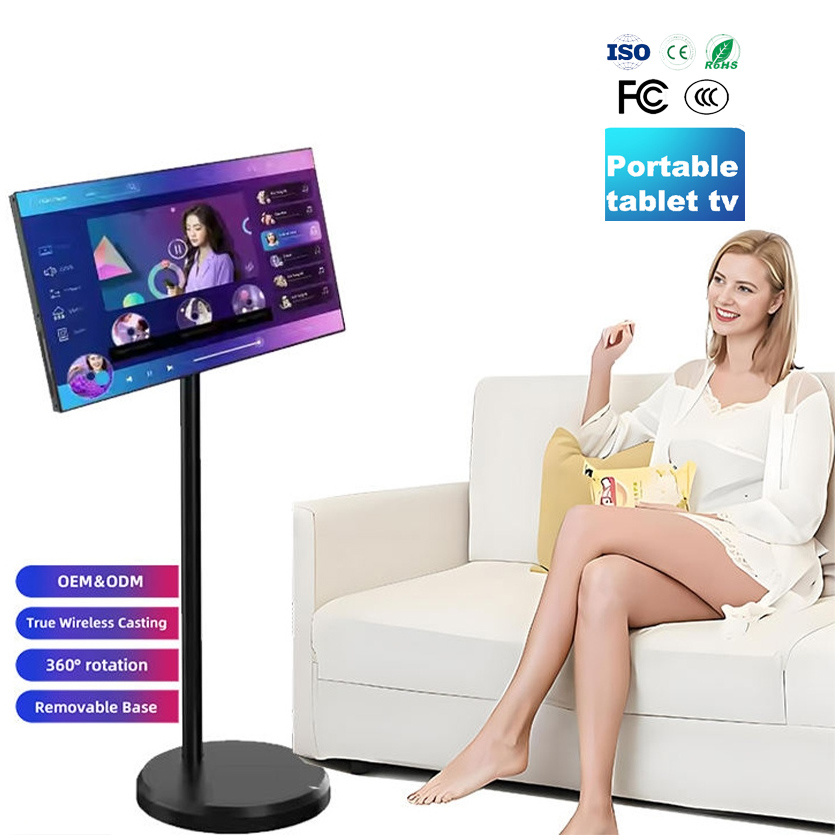 Smart LCD TV Touch Screen Living Room Stand Home Android System Top