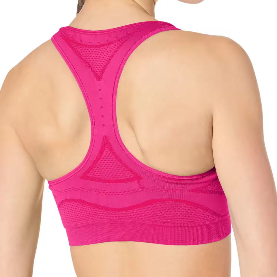 Seamless sports bra for women breathable