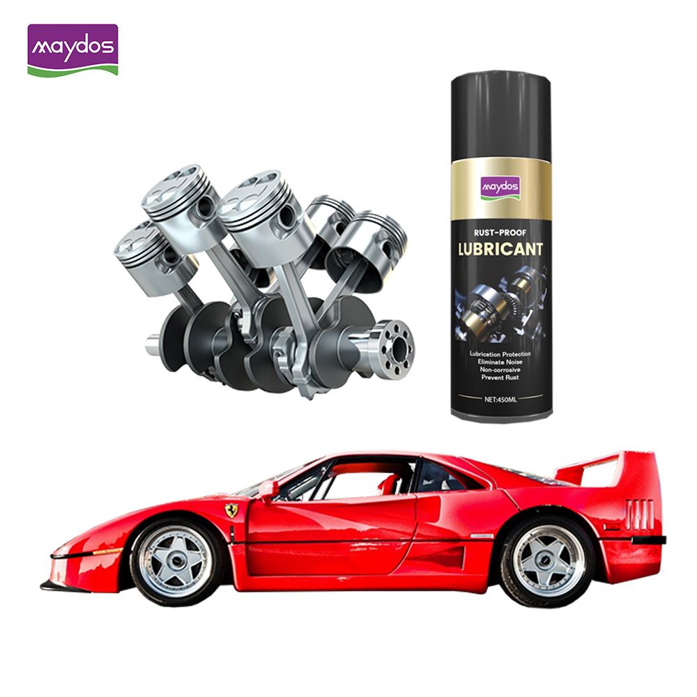 Free Sample Car Rust Stain Remover Spray Anti Rust Automotive Lubricant Oil Multi Purpose Rust Iron Fallout Remover 450ml
