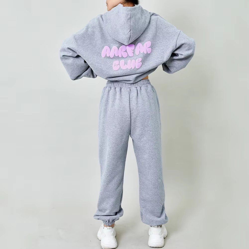 Bold Typography Print Urban Street Style Featuring Large Lettering Graphics Statement Look Hoodie