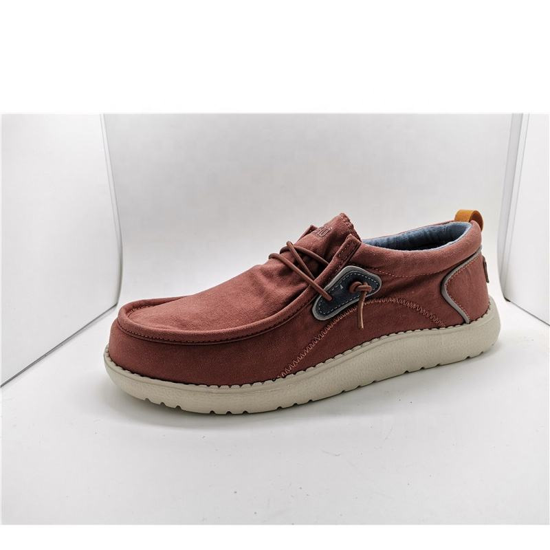 Itazero Wholesale Cheap Breathable Customize Casual Slip on Driving Loafer Men Women Flat Canvas Shoes