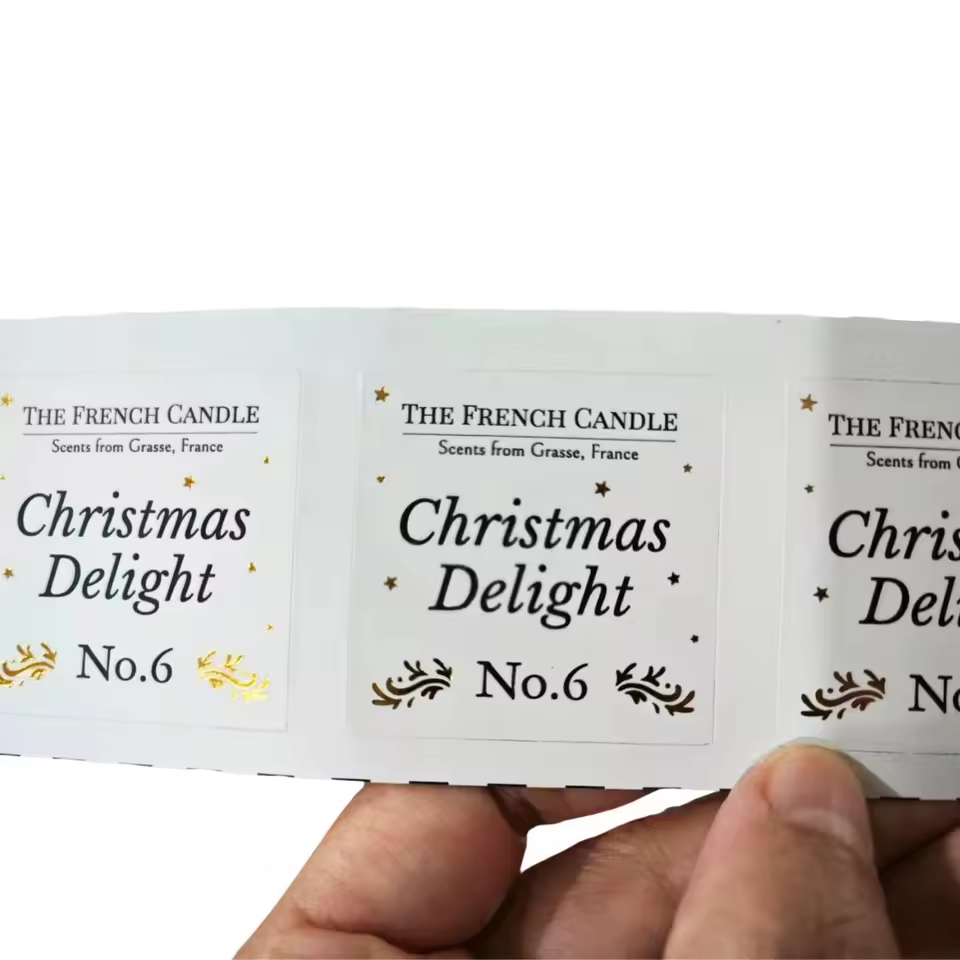 Private Design Product Labels Maker Self Adhesive Vinyl Round Waterproof Sticker Roll Paper Custom Printing Logo Label Stickers