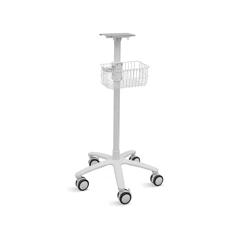 Skr-r08 Saikang Factory Wholesale Aluminum Medical Hospital Laptop Computer Monitor Cart