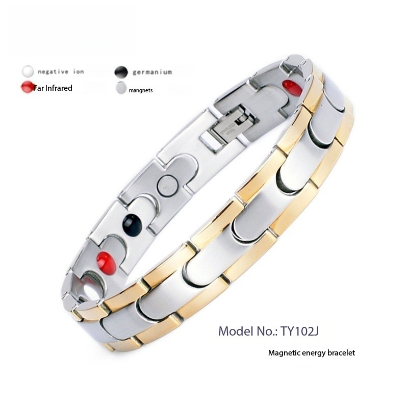 Pure Titanium Stainless Steel Titanium Steel Bracelet Magnetic Ring