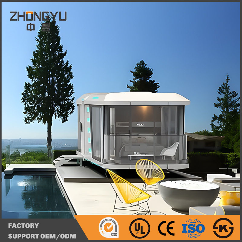 Hot Sale New Fashion Mobile Home Space Capsule Container House for Living and Working