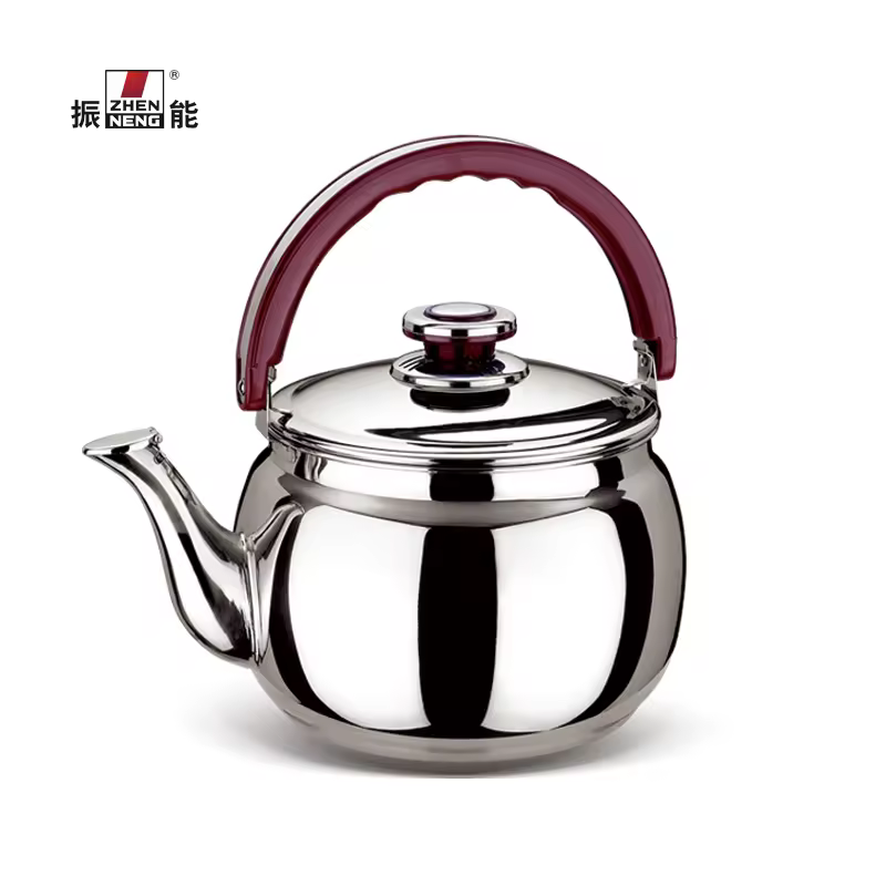 Zhenneng Factory Direct Stainless Steel Kettle Keep Warmer Tea Pots Boiling Water Kettle Non-electric Heating Kettle