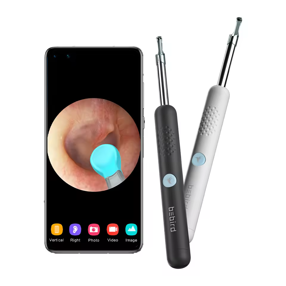 Factory Direct Supply Bebird-r1 Wi-fi Ear Endoscope Earwax Smart Cleaner Otoscope 1080p Wireless With Android Ios Smart Phone