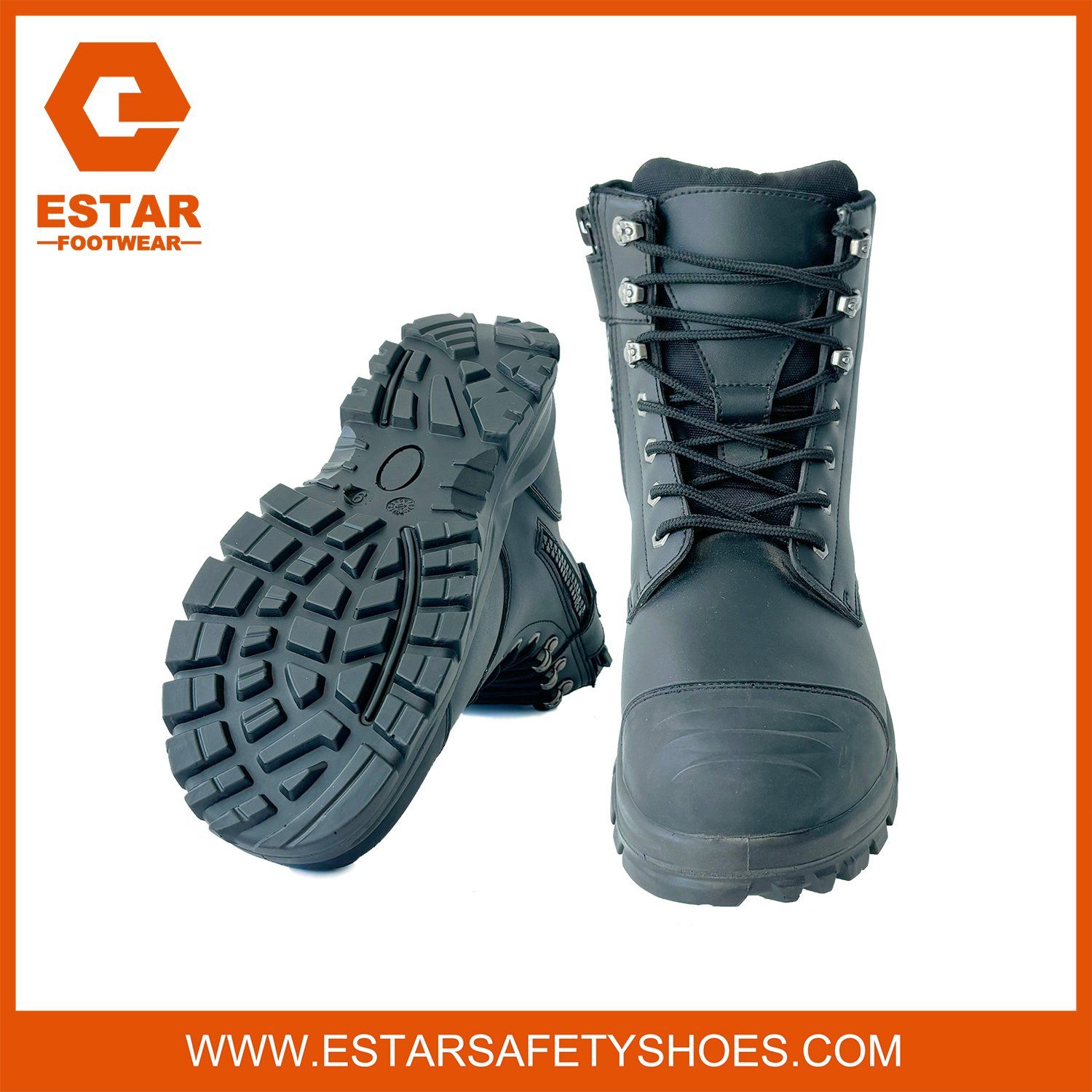 Quick Zip Release with Fast Flexible Tab Stopping Zip Rattle Winter Safety Boots