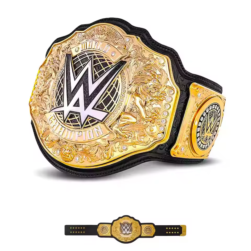 Wwe World Heavyweight Championship Title Belt World Heavyweight Championship Big Gold Wrestling Belt 2mm 4mm Adult Wwe Title