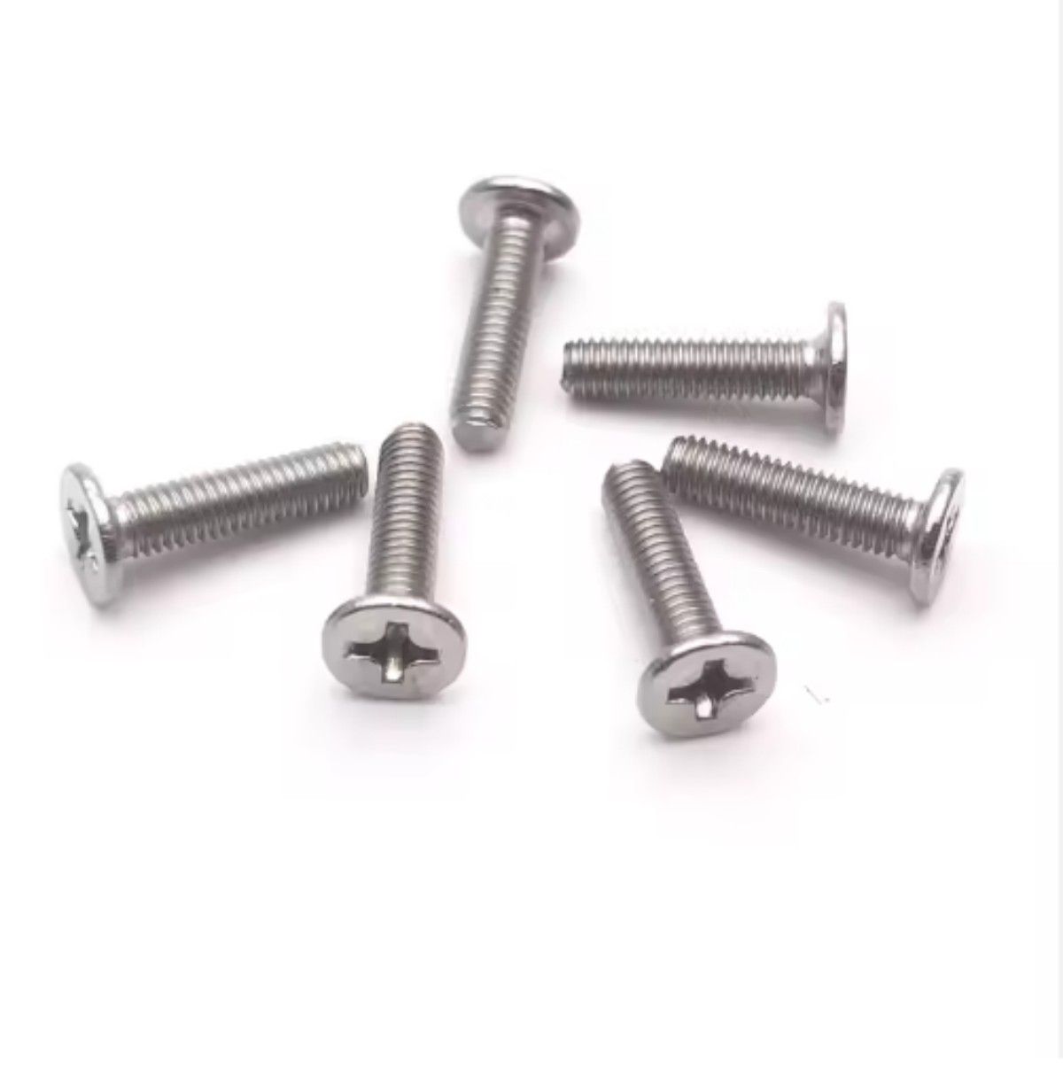 304 Stainless Steel M1*3 Phillips Thin Flat Head Laptop Screw Wafer Ultra Low Head Screw Wholesale Screws China