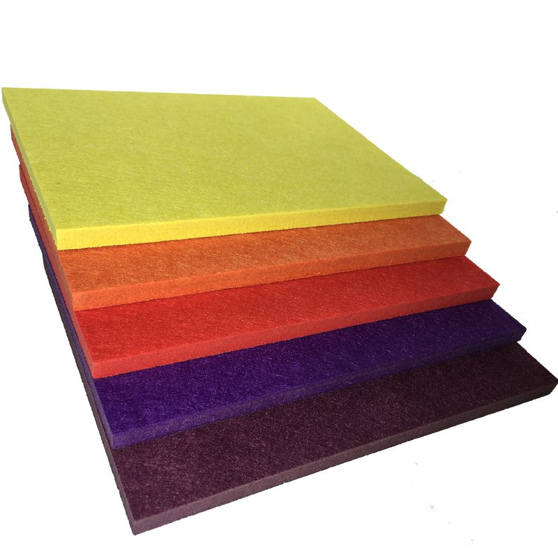 ISO14001 2024 New Pet Polyester Fiber Felt Acoustic Art Decoration Wall Panel