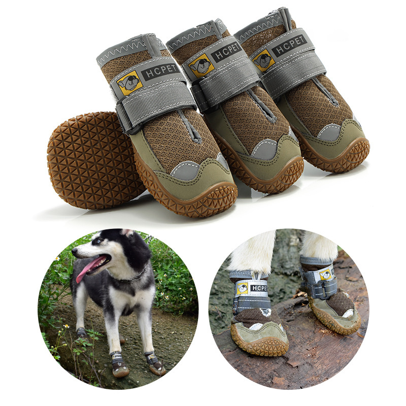 2024 New Big Dog Outdoor Shoes German Shepherd Large Pet Rain Shoes