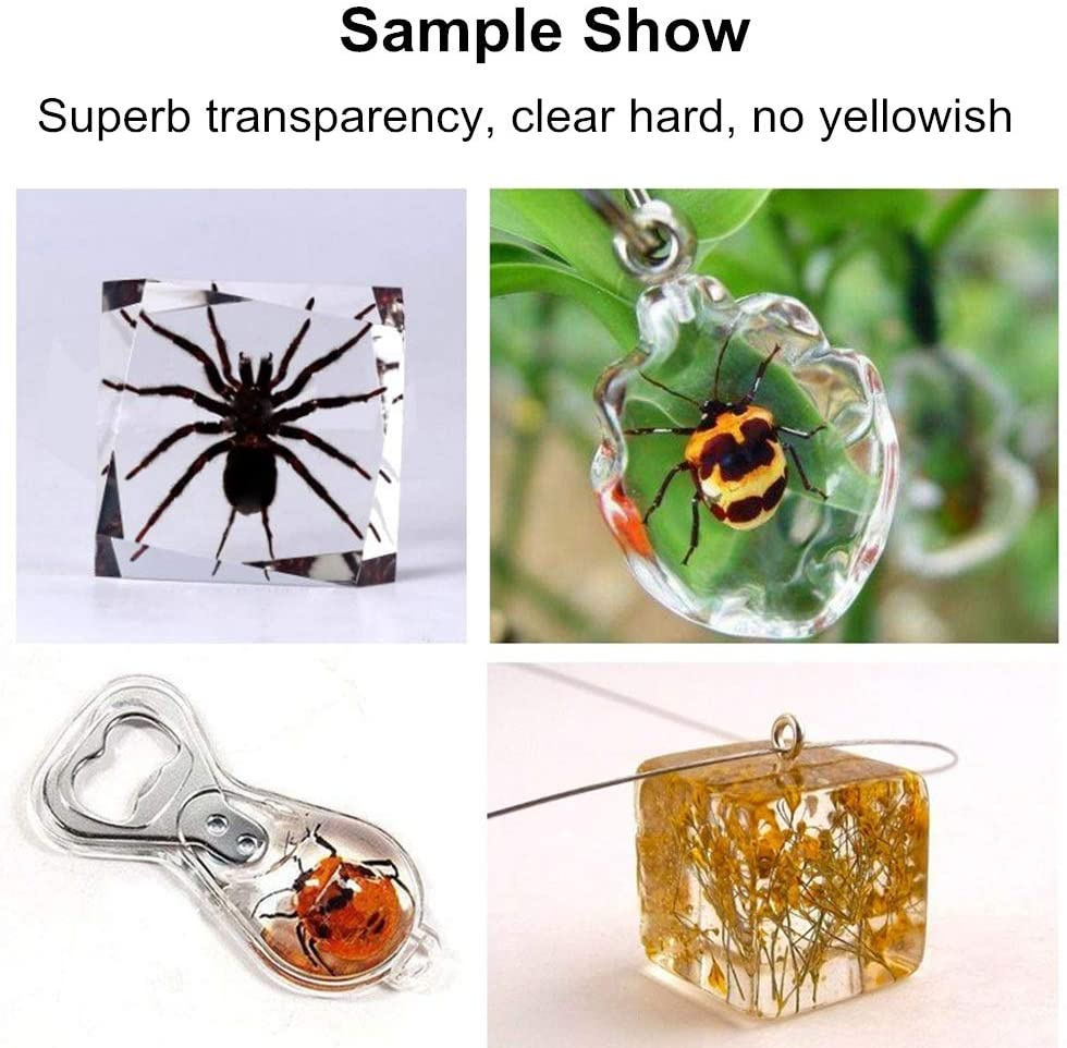 UV Epoxy Resin Crystal Clear for DIY Jewelry Making 30ml