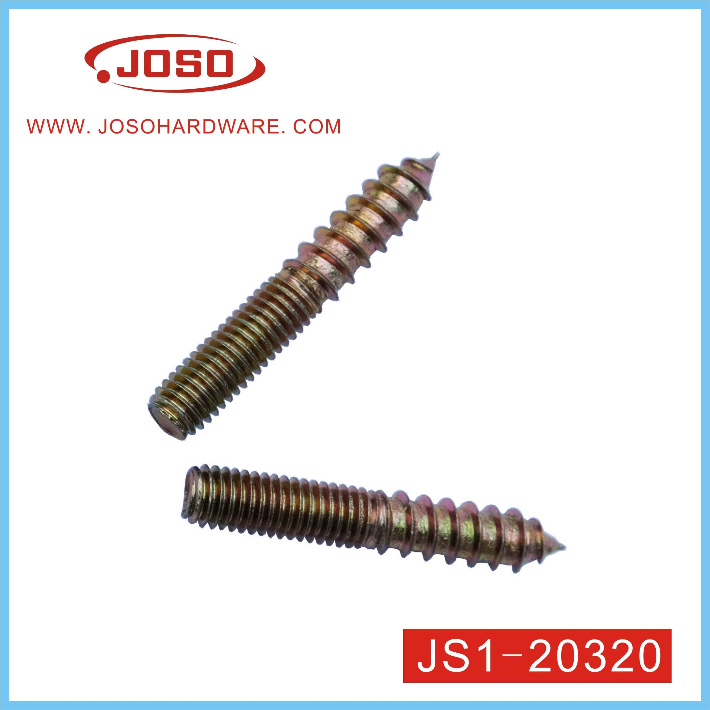 Metal M8 Stud Hanger Bolt Dowel Screw of Furniture Accessories for Wood