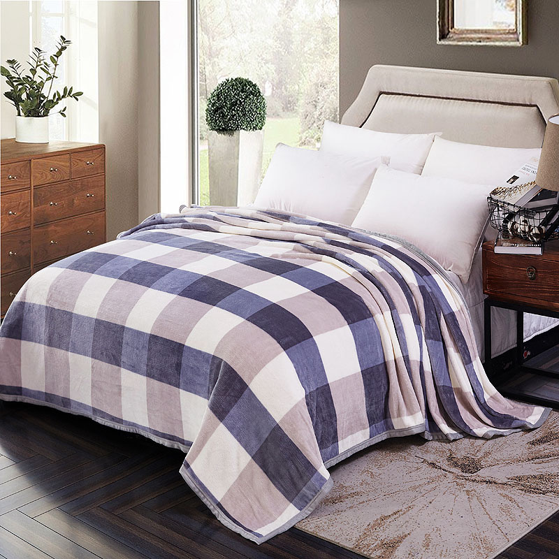 100% Polyester Microfiber Ready Stock Flannel Fleece Blankets